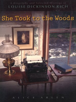 cover image of She Took to the Woods